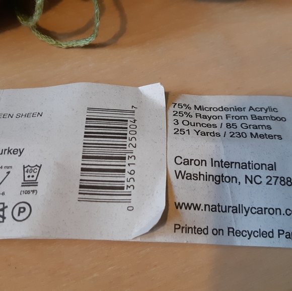 10 Caron Bamboo Blend Yarn - Picture 3 of 6